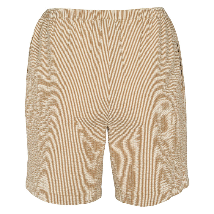 Conservandum SEERSUCKER STRIPE shorts Bukser Birch/ Muchi 690000346