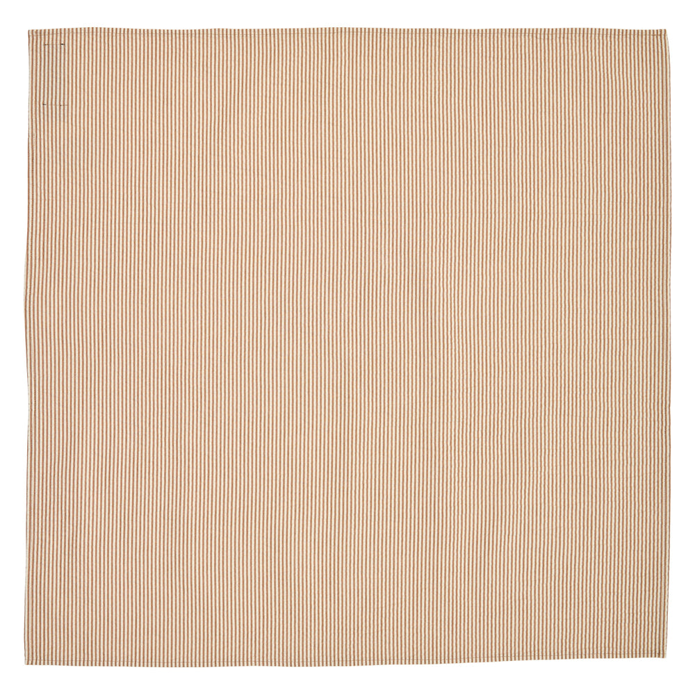 Conservandum SEERSUCKER STRIPE tørklæde Accessories Birch/ Muchi 690000346