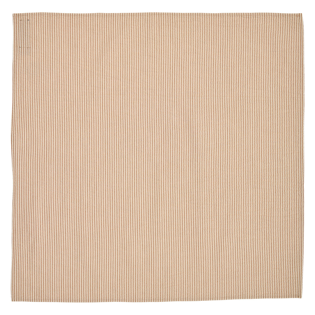 Conservandum SEERSUCKER STRIPE tørklæde Accessories Birch/ Muchi 690000346