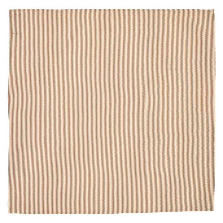 Conservandum SEERSUCKER STRIPE tørklæde Accessories Birch/ Muchi 690000346