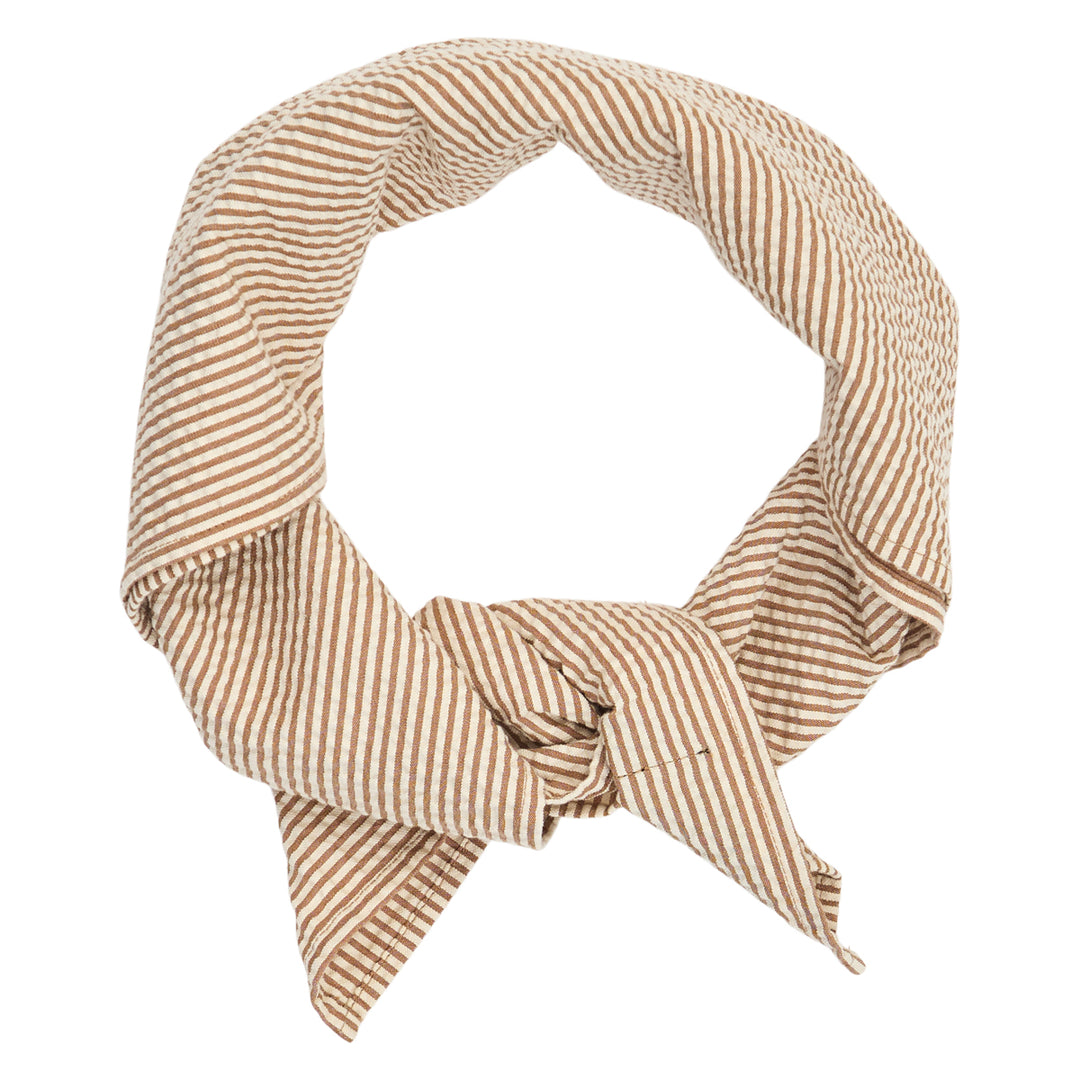 Conservandum SEERSUCKER STRIPE tørklæde Accessories Birch/ Muchi 690000346