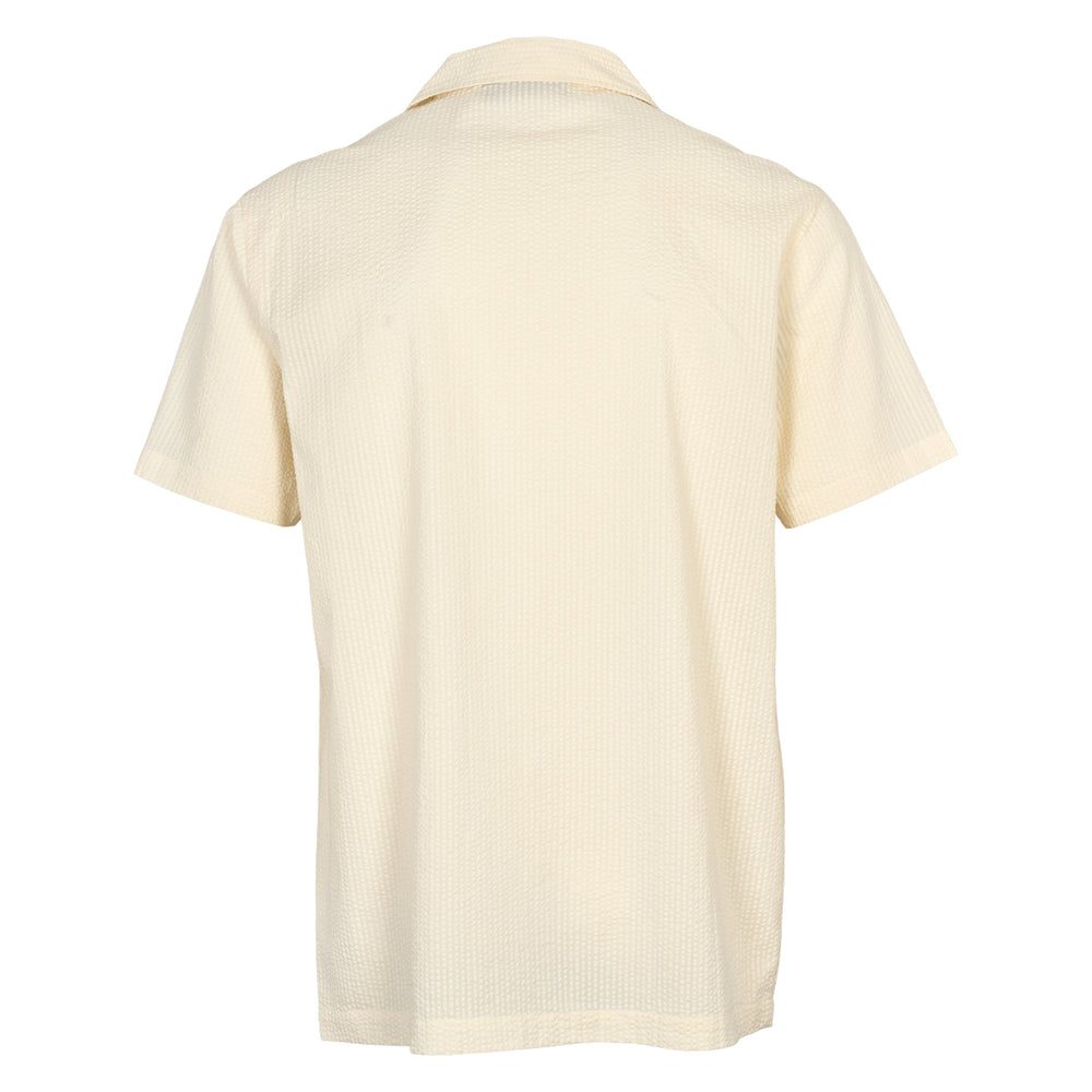 Conservandum SEERSUCKER herre skjorte T-shirt Birch 013090500