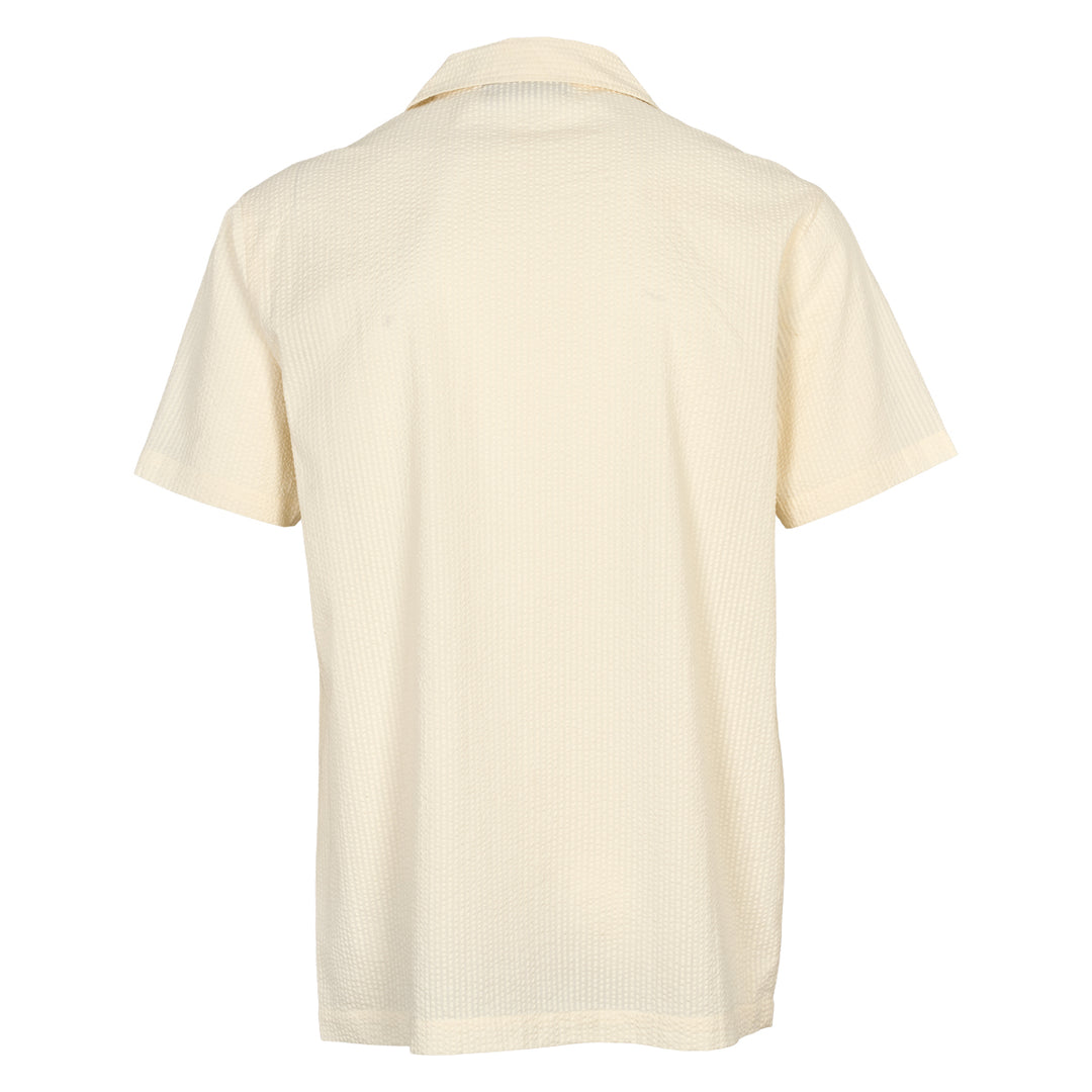 Conservandum SEERSUCKER herre skjorte T-shirt Birch 013090500