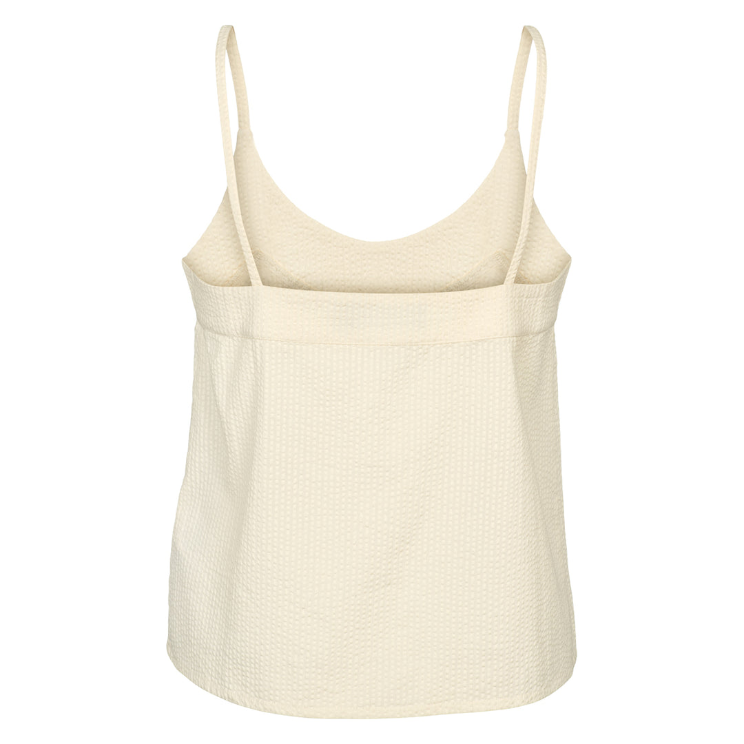 Conservandum SEERSUCKER top med stropper T-shirt Birch 013090500