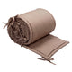 müsli SOLID sengerand med bindebånd Pusleting Walnut 017080802