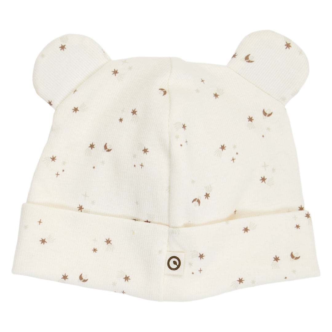 müsli SPARKLE rib bjørne hat med ører Huer Balsam cream/ Walnut/ Oat 690000320