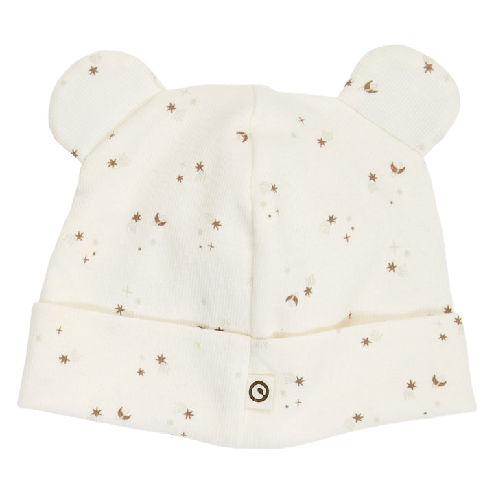 müsli SPARKLE rib bjørne hat med ører Huer Balsam cream/ Walnut/ Oat 690000320