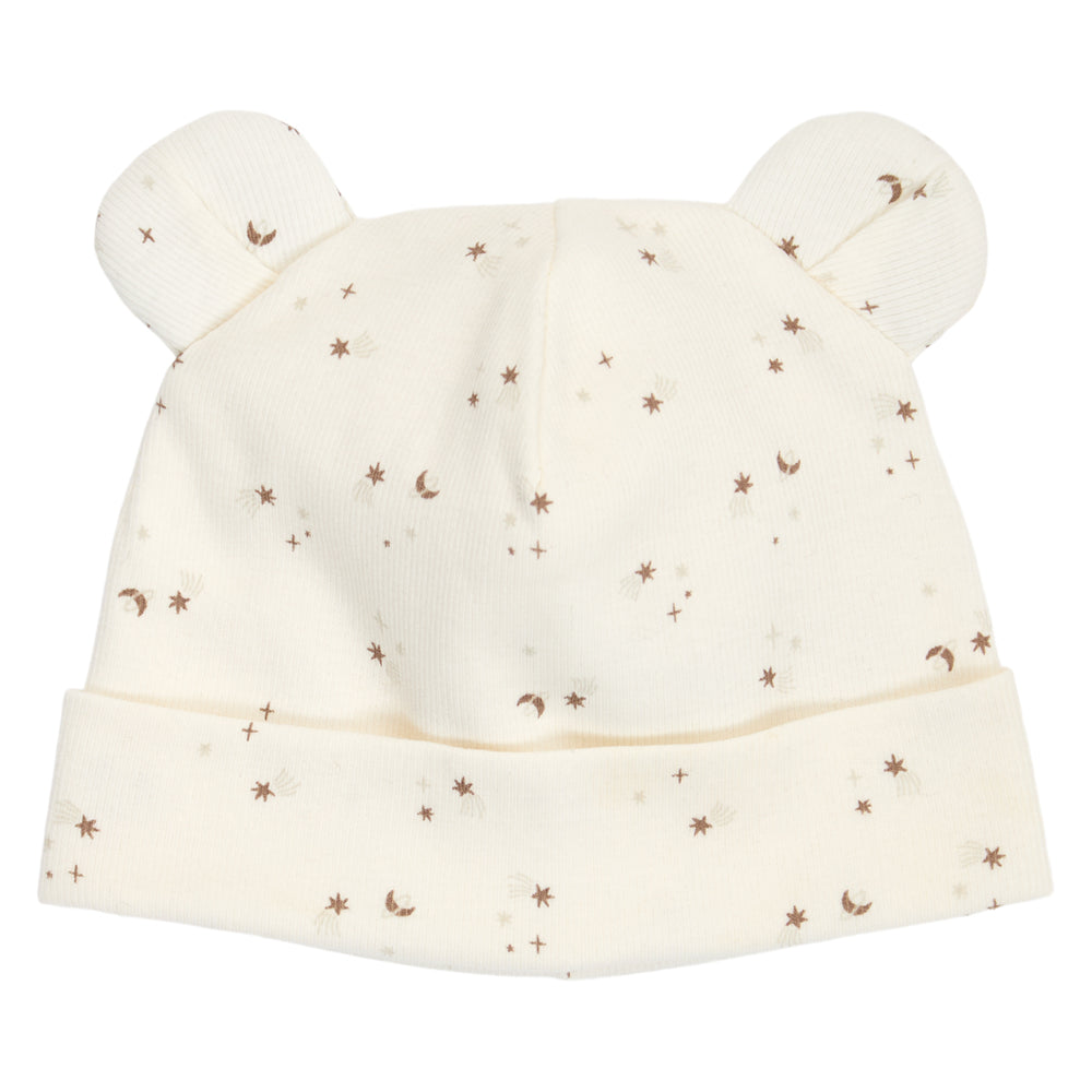 müsli SPARKLE rib bjørne hat med ører Huer Balsam cream/ Walnut/ Oat 690000320