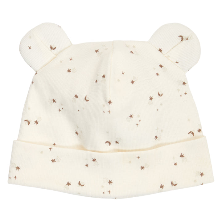 müsli SPARKLE rib bjørne hat med ører Huer Balsam cream/ Walnut/ Oat 690000320