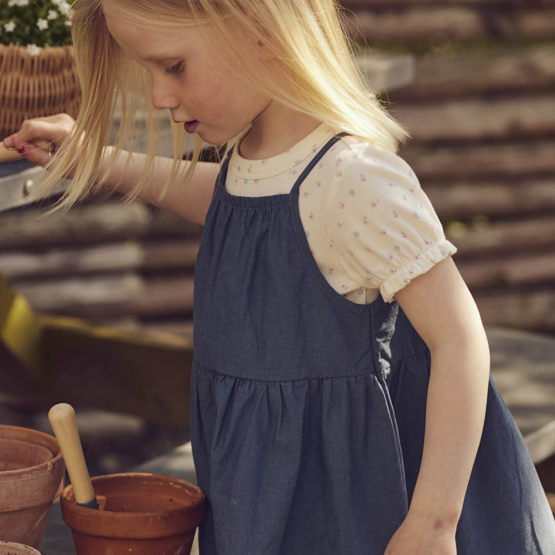 müsli SPRING chambray kjole Kjoler Chambray 563018901