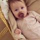 müsli STARS rib heldragt med fødder Bodystockings Nightingale/ Walnut/ Daydream 690000270