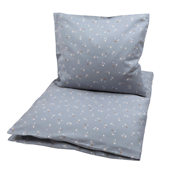 müsli STARS sengetøj -BABY Sengetøj Jasmin blue/ Balsam cream/ Walnut 690000318