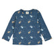 müsli STORYBOOK bluse Langærmet bluse Navy/ Soft blue/ Walnut 690000336