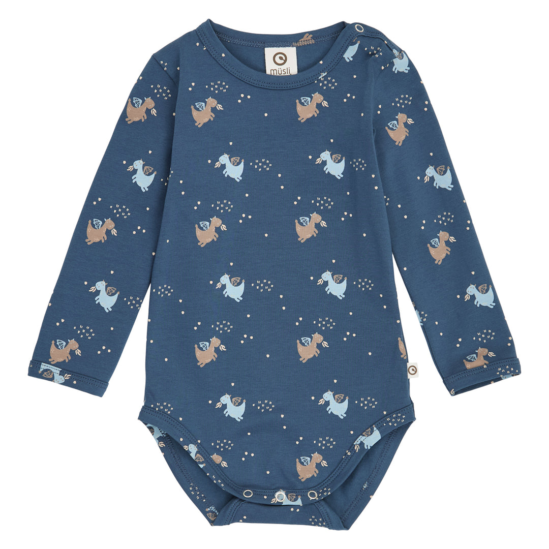 müsli STORYBOOK body Bodystockings Navy/ Soft blue/ Walnut 690000336