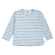 müsli STORYBOOK stribet bluse Langærmet bluse Soft blue/ Walnut/ Oak 690000332