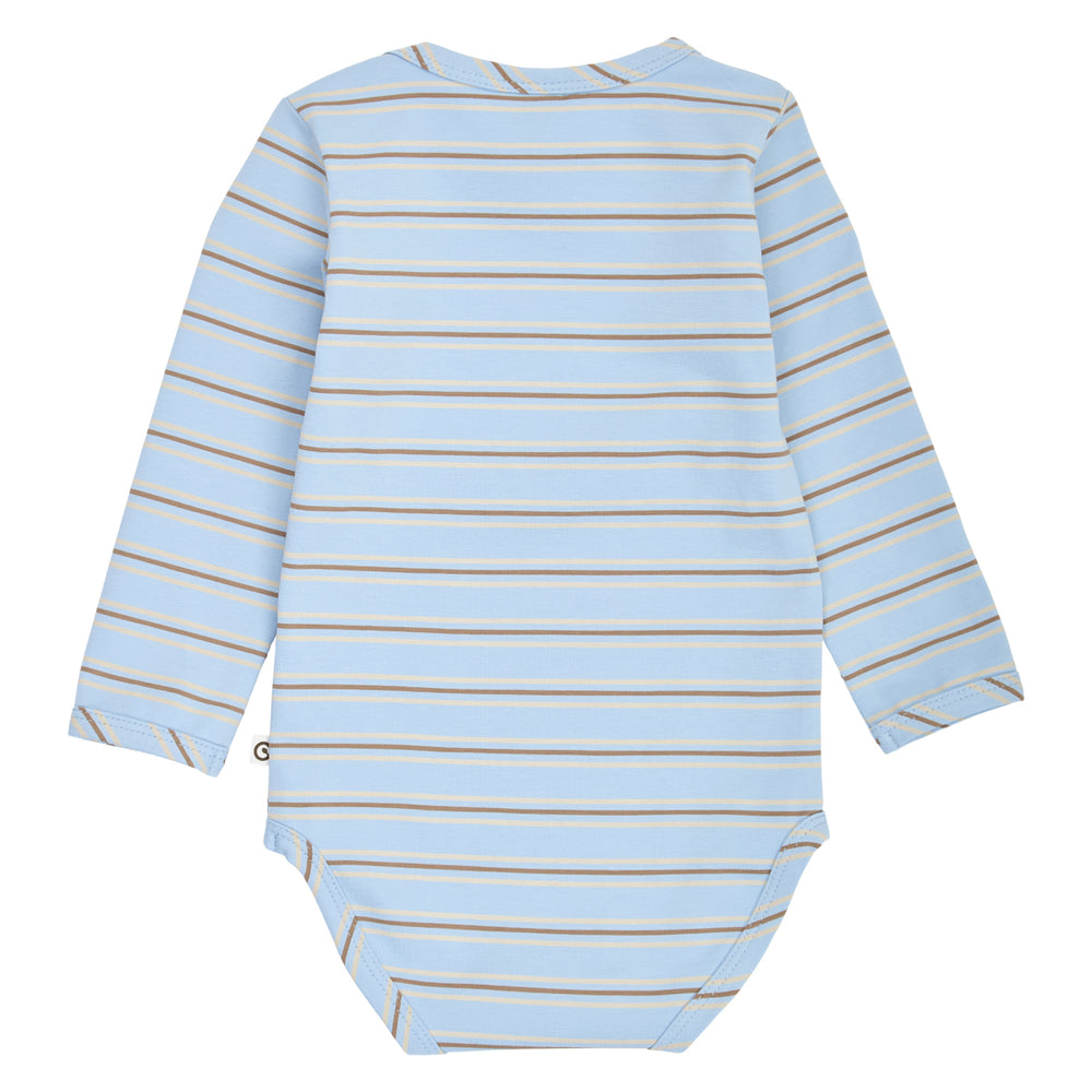müsli STORYBOOK stribet body Bodystockings Soft blue/ Walnut/ Oak 690000332