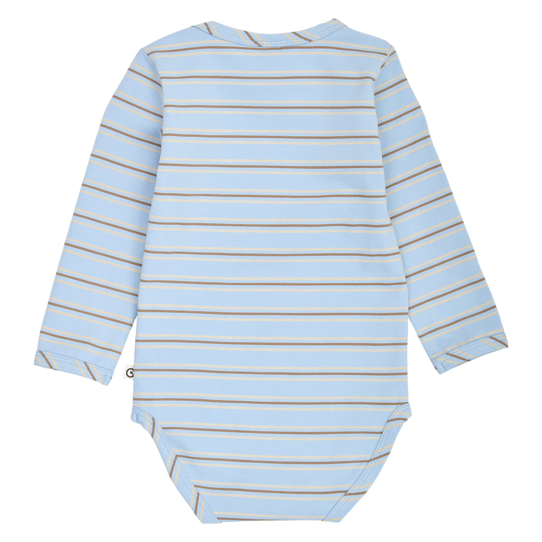 müsli STORYBOOK stribet body Bodystockings Soft blue/ Walnut/ Oak 690000332