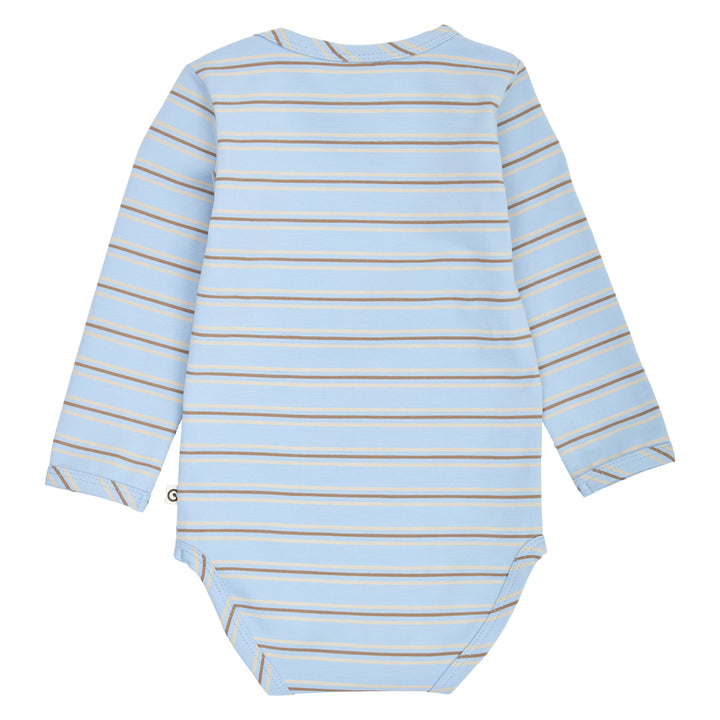 müsli STORYBOOK stribet body Bodystockings Soft blue/ Walnut/ Oak 690000332