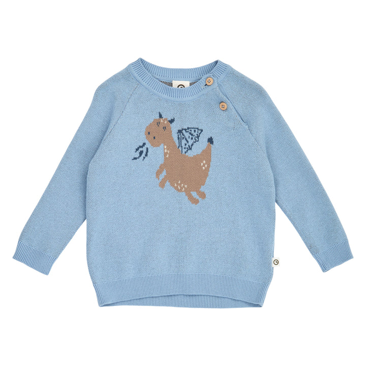 müsli STORYBOOK striktrøje Langærmet bluse Soft blue 016401601