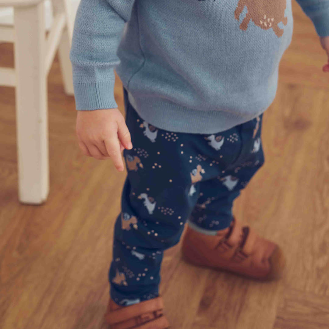 müsli STORYbook bukser Bukser Navy/ Soft blue/ Walnut 690000336