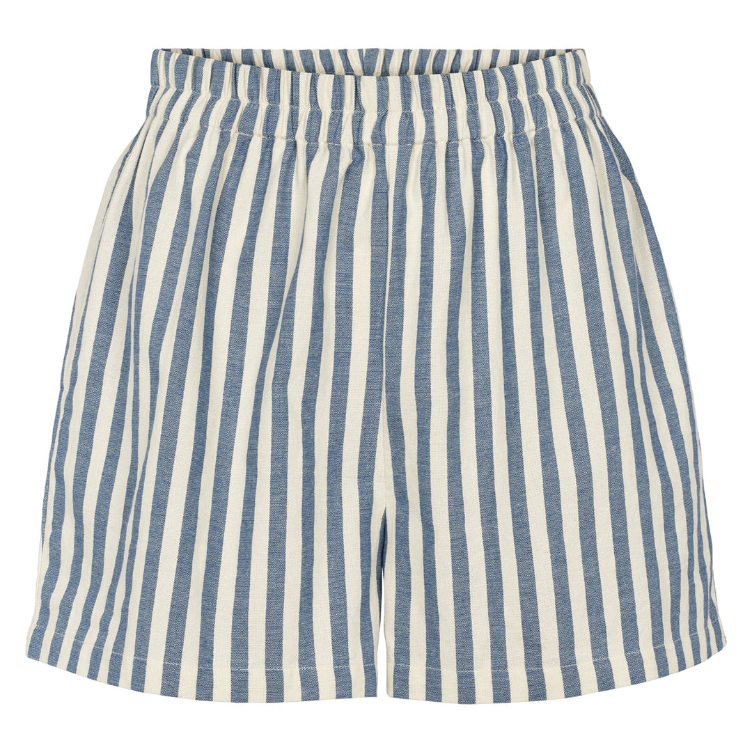 Conservandum STRIPE WOVEN shorts Bukser Blue / White 690000274