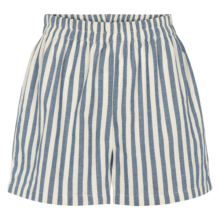 Conservandum STRIPE WOVEN shorts Bukser Blue / White 690000274