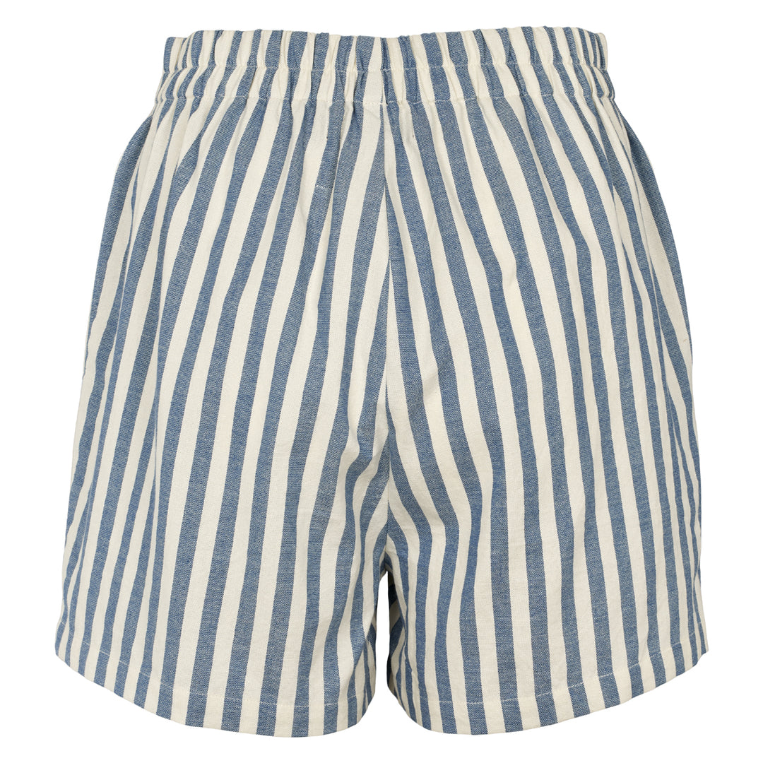 Conservandum STRIPE WOVEN shorts Bukser Blue / White 690000274