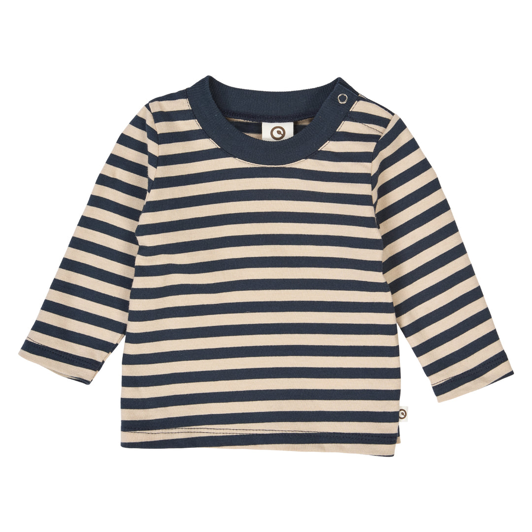 müsli STRIPE bluse Langærmet bluse Oak/ Night blue 690000267