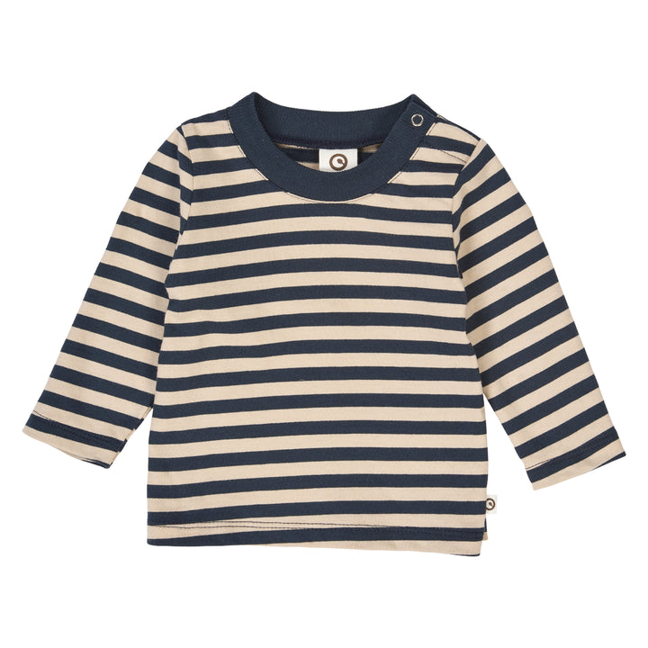 müsli STRIPE bluse Langærmet bluse Oak/ Night blue 690000267