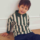 müsli STRIPE polo bluse Langærmet bluse Oak/ Forest green 690000335