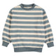 müsli STRIPE sweattrøje med striber Langærmet bluse Oak/ Stormy blue 690000263