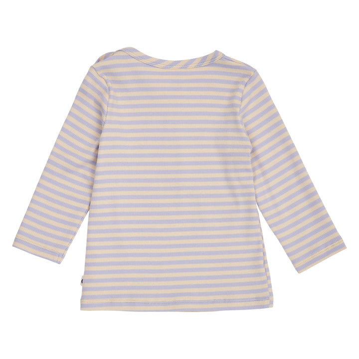 müsli STRIP rib bluse Langærmet bluse Oak/ Mauve 690000345