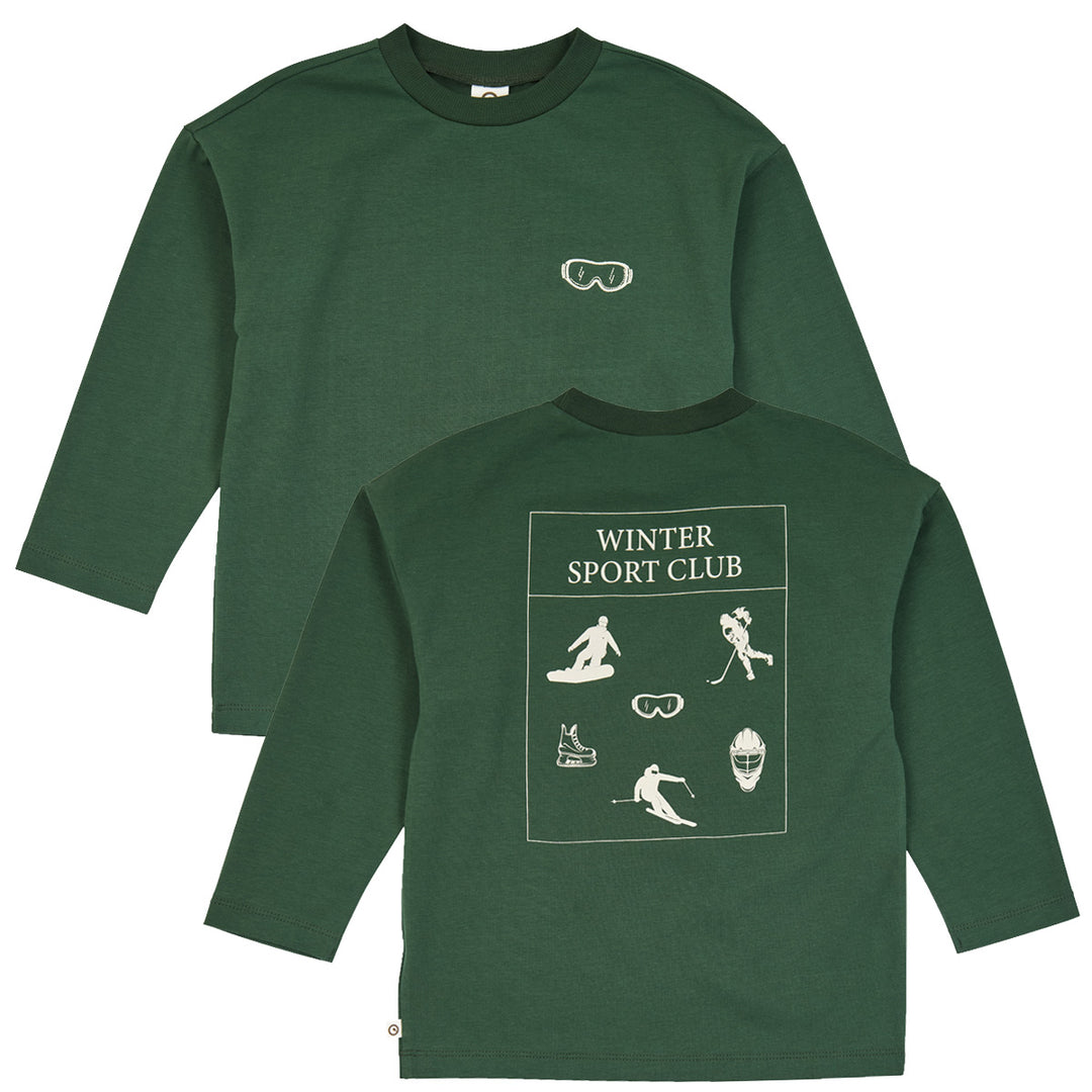 müsli SUPERFAN bluse Langærmet bluse Forest green 019591801
