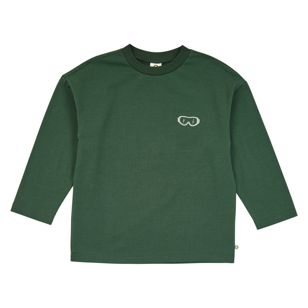 müsli SUPERFAN bluse Langærmet bluse Forest green 019591801