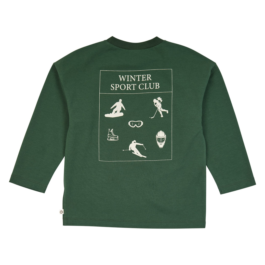 müsli SUPERFAN bluse Langærmet bluse Forest green 019591801