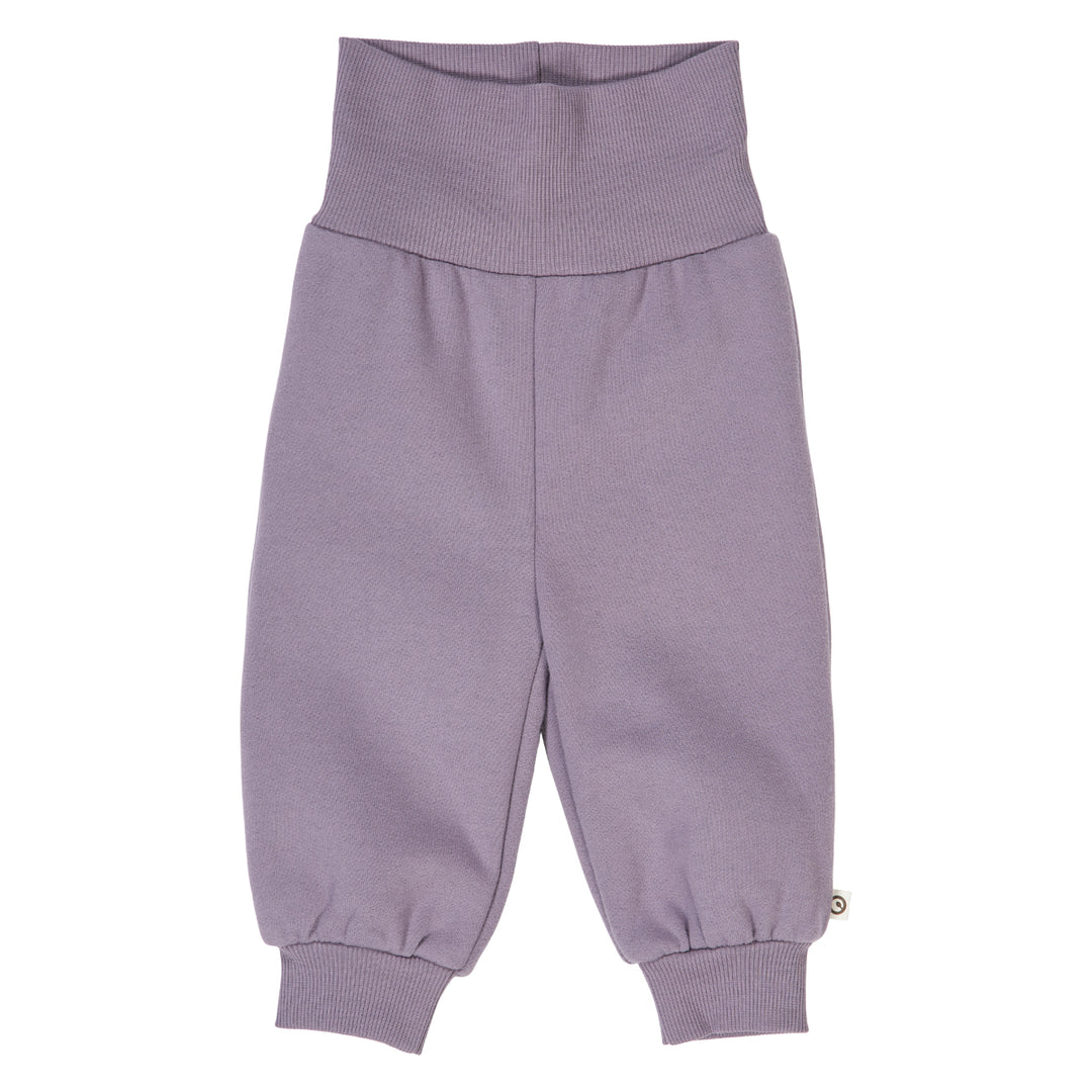 müsli SWEAT bukser med bred kant Bukser Lilac fog 018371202