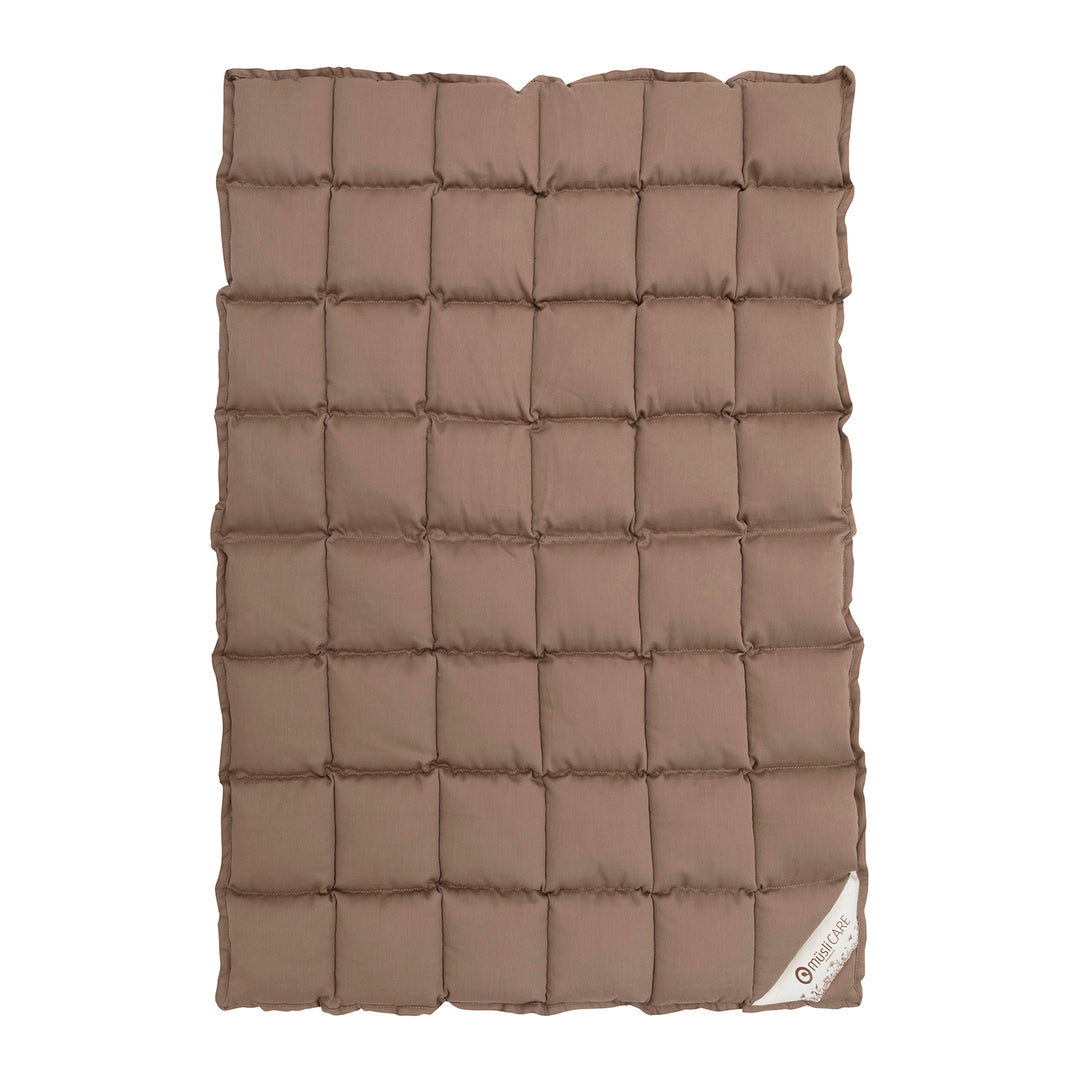 müsli Satinvævet kapok dyne - JUNIOR 100x140 cm Sengetøj Walnut 017080802