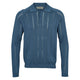 Conservandum Strikket polo bluse Sweatshirt Navy 019403101
