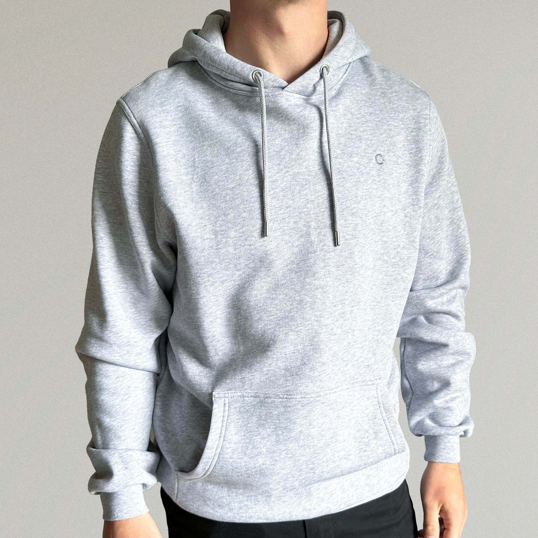 Conservandum Sweat hoodie Langærmet bluse Pale greymarl 207670000