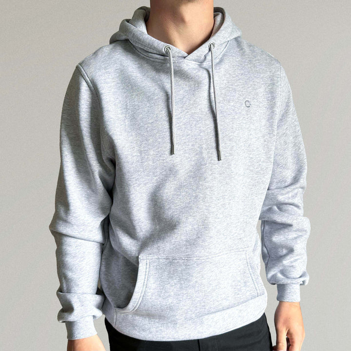 Conservandum Sweat hoodie Langærmet bluse Pale greymarl 207670000