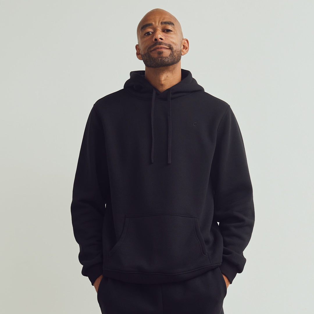 Conservandum Sweat hoodie Langærmet bluse Black 019400706