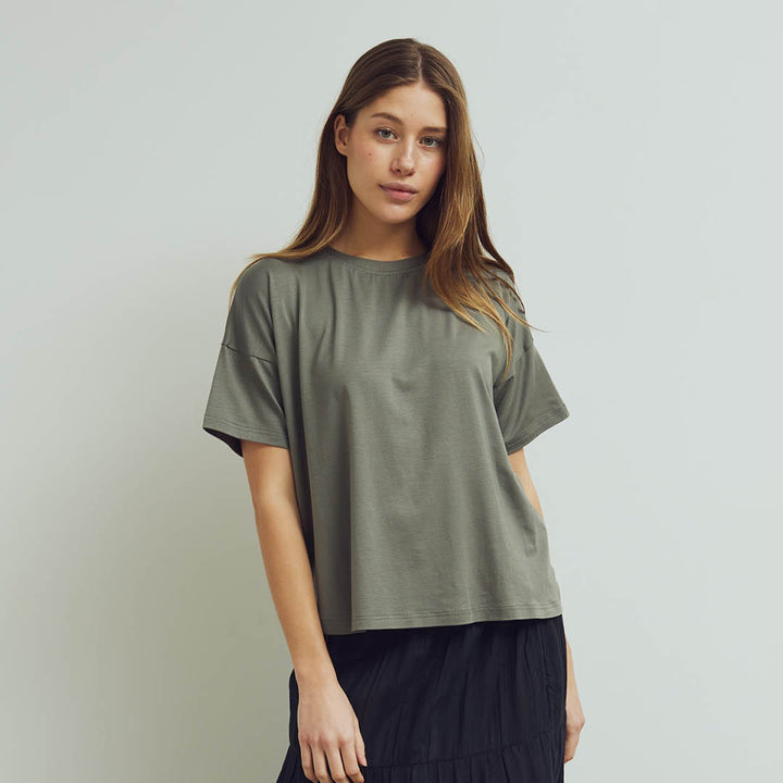 Conservandum TENCEL embrace top T-shirt Black 019400706