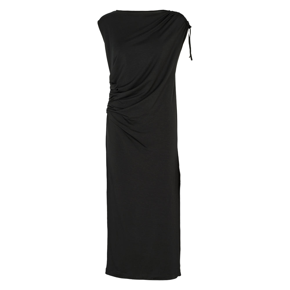 Conservandum TENCEL kjole Kjoler Black 019400706