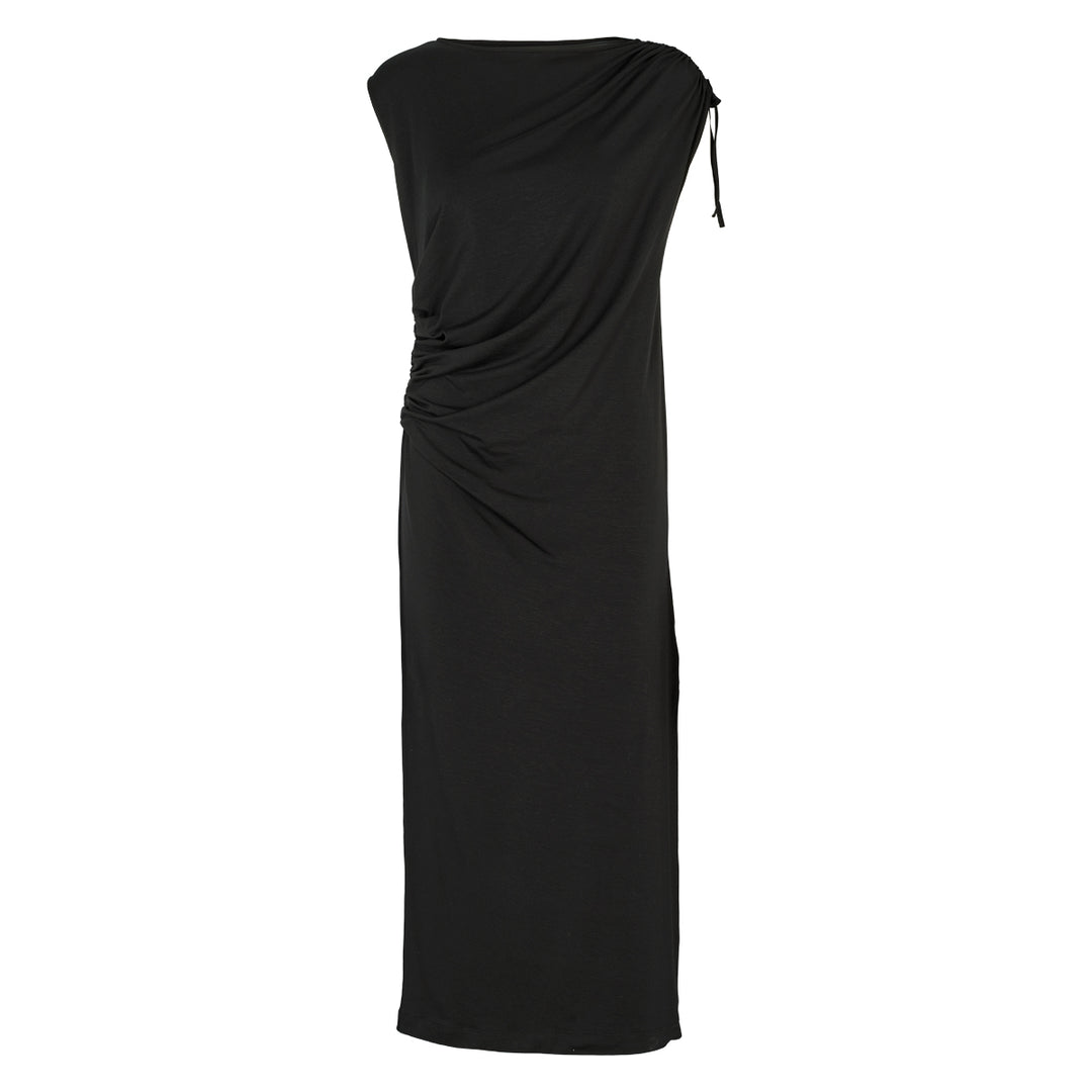 Conservandum TENCEL kjole Kjoler Black 019400706