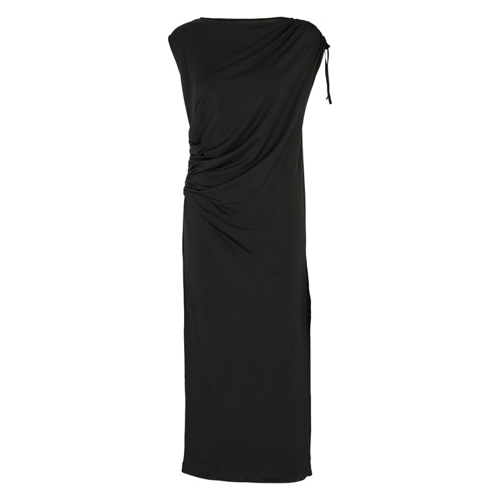Conservandum TENCEL kjole Kjoler Black 019400706