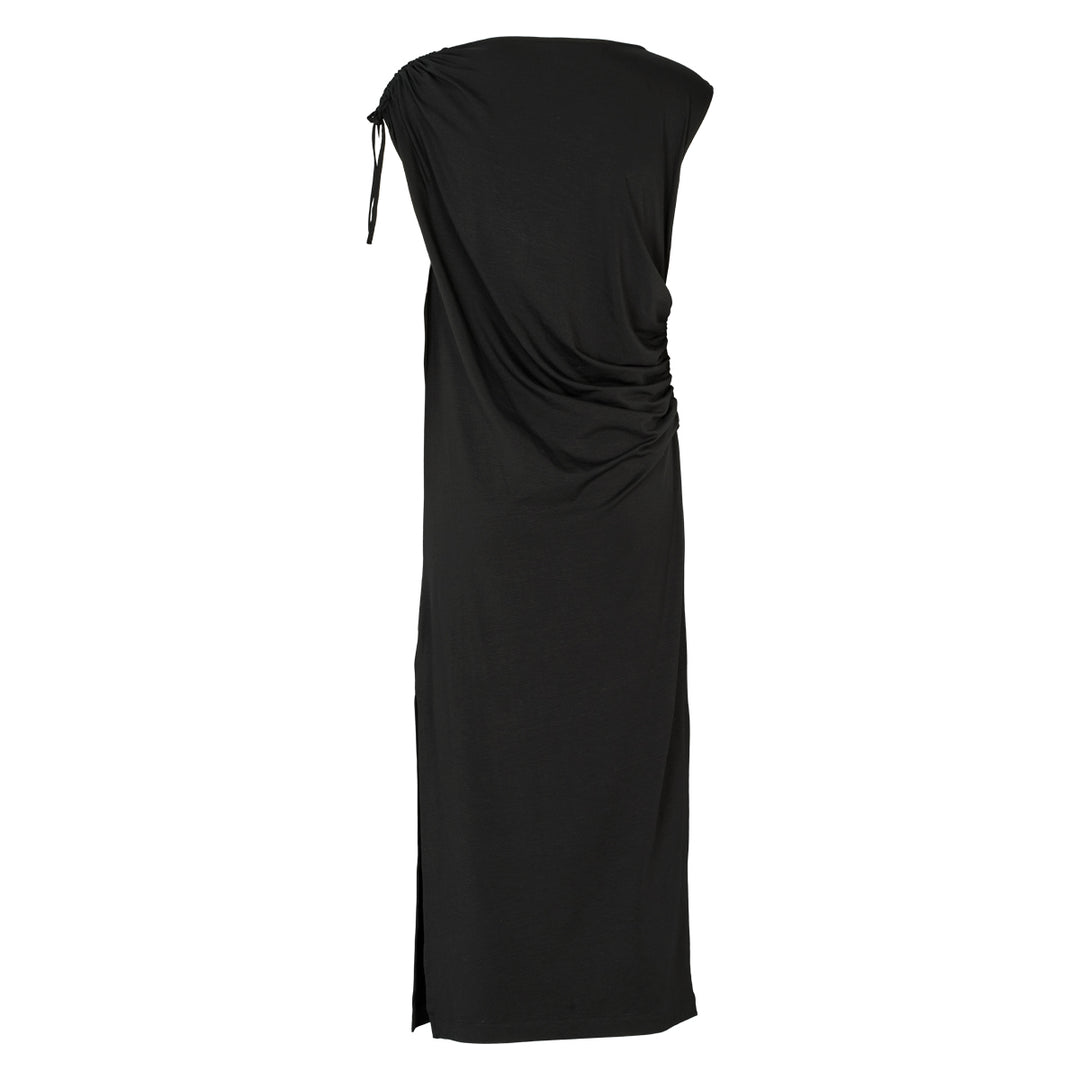 Conservandum TENCEL kjole Kjoler Black 019400706