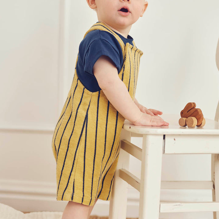 müsli TERRY 2-delt sæt Bodystockings Hemp/ Navy 690000309