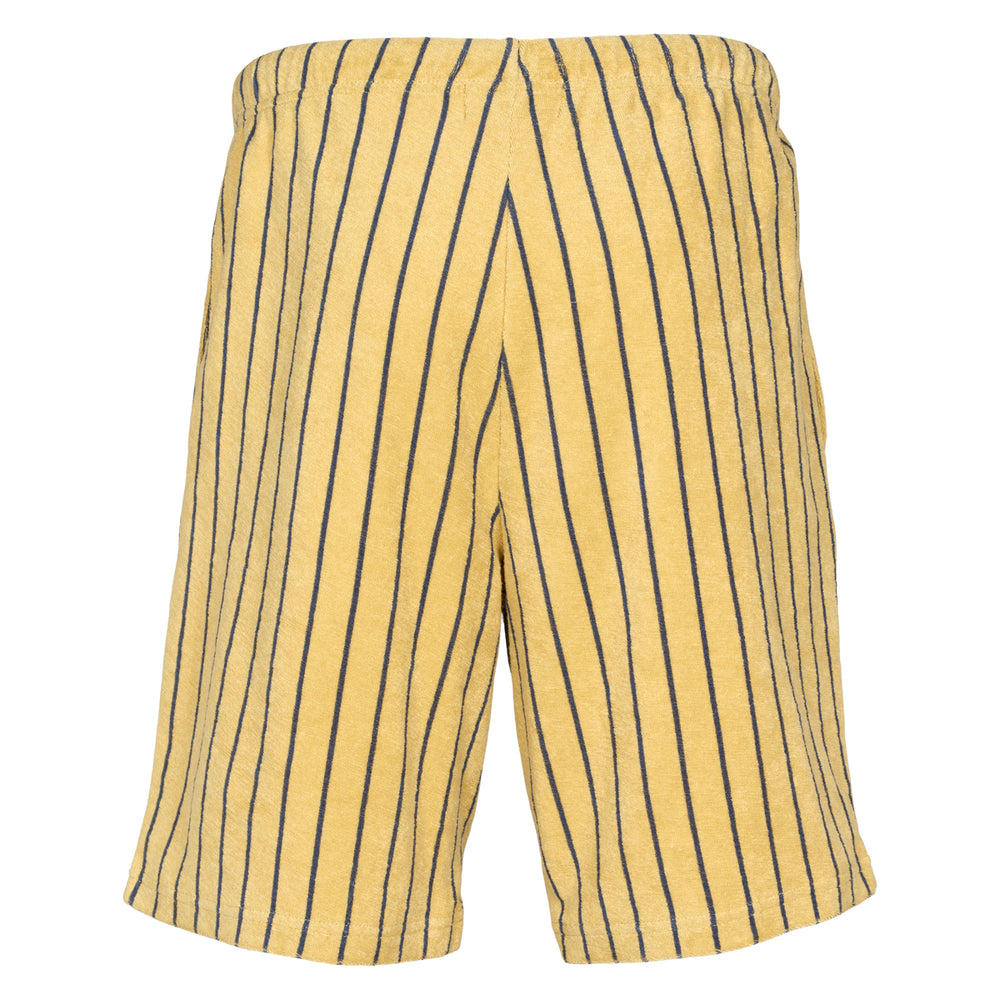 Conservandum TERRY STRIPE frotté shorts Bukser Hemp/ Navy 690000309