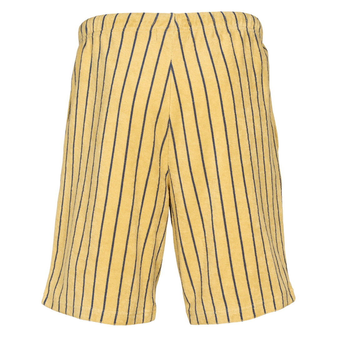 Conservandum TERRY STRIPE frotté shorts Bukser Hemp/ Navy 690000309