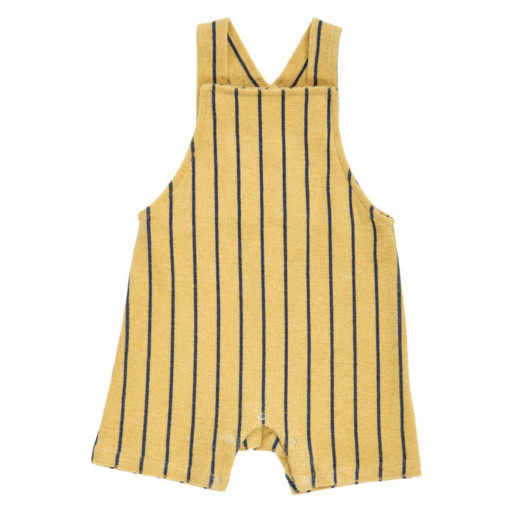 müsli TERRY STRIPE overalls i frotté Bodystockings Hemp/ Navy 690000309